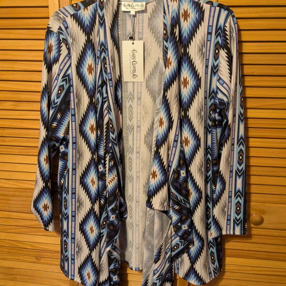 Cowgirl Co Aztec Cardigan